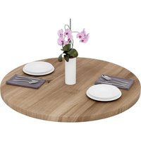 Tischplatte rund 90 cm aus Naturholz Holzplatte für Esstisch, Küchentisch, Bistrotisch Stärke: 40 mm Farbe: Nussbaum - Lamo Manufaktur Tischplatte rund 90 cm aus Naturholz Holzplatte für Esstisch, Küchentisch, Bistrotisch Stärke: 40 mm Farbe: Nussbaum - Lamo Manufaktur von LAMO MANUFAKTUR
