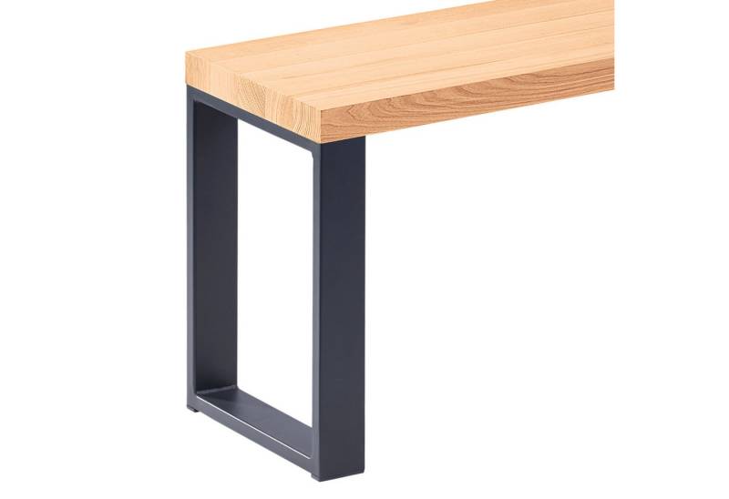 LAMO Manufaktur Sitzbank LSB Sitzbank (Komplett-Set, 3-Teilig), 40mm stake Massivholzplatte von LAMO Manufaktur