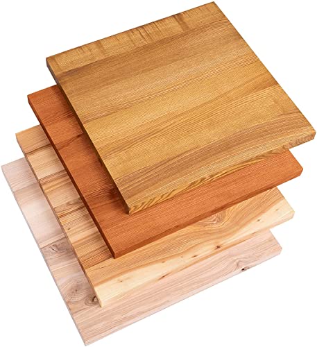 LAMO Manufaktur Holzplatte für Couchtisch, Beistelltisch, Tischplatte Massivholz 60x60 cm, Dunkel, LHG-01-A-004-60 von LAMO