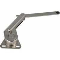 Truhenbeschlag NSDX-20L, Links, Stahl vernickelt - Lamp von LAMP