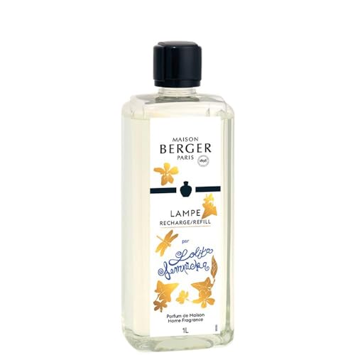 LAMPE BERGER Paris I Duft Katalyse Lampe 1 L - inkl. Broschüre und Anleitung I Parfums de Maison I Nachfüllflasche (Refill) I Das Orginal I Deine Lampe - Dein Duft (Lolita Lempicka 1L) von MAISON BERGER