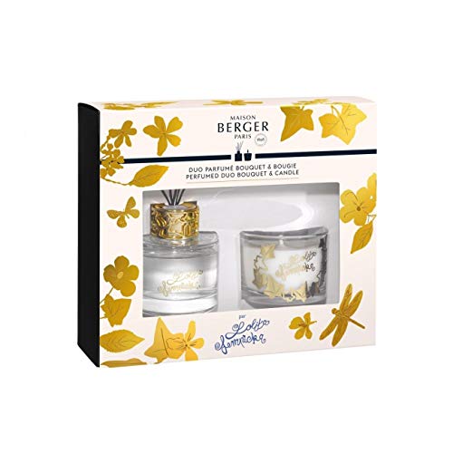 LAMPE BERGER Lolita Lempicka Duft Set, Glas, Transparent, 80 ml von LAMPE BERGER