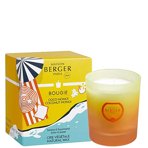 Lampe Berger Blissful Duftkerze, Glas, Weiß/Orange/Gelb, 7 cm, 240 Lampe Berger Blissful Duftkerze, Glas, Weiß/Orange/Gelb, 7 cm, 240 von LAMPE BERGER