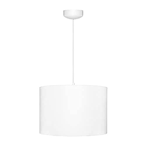 Lamps & Company Deckenlampe weiß, Deckenleuchte für Kinderzimmer, groß rund Lampenschirm mit einem Durchmesser von 35 cm, ideal als Lampe Kinderzimmer für Mädchen und Jungen, skandinavische Lampe von LAMPS & COMPANY