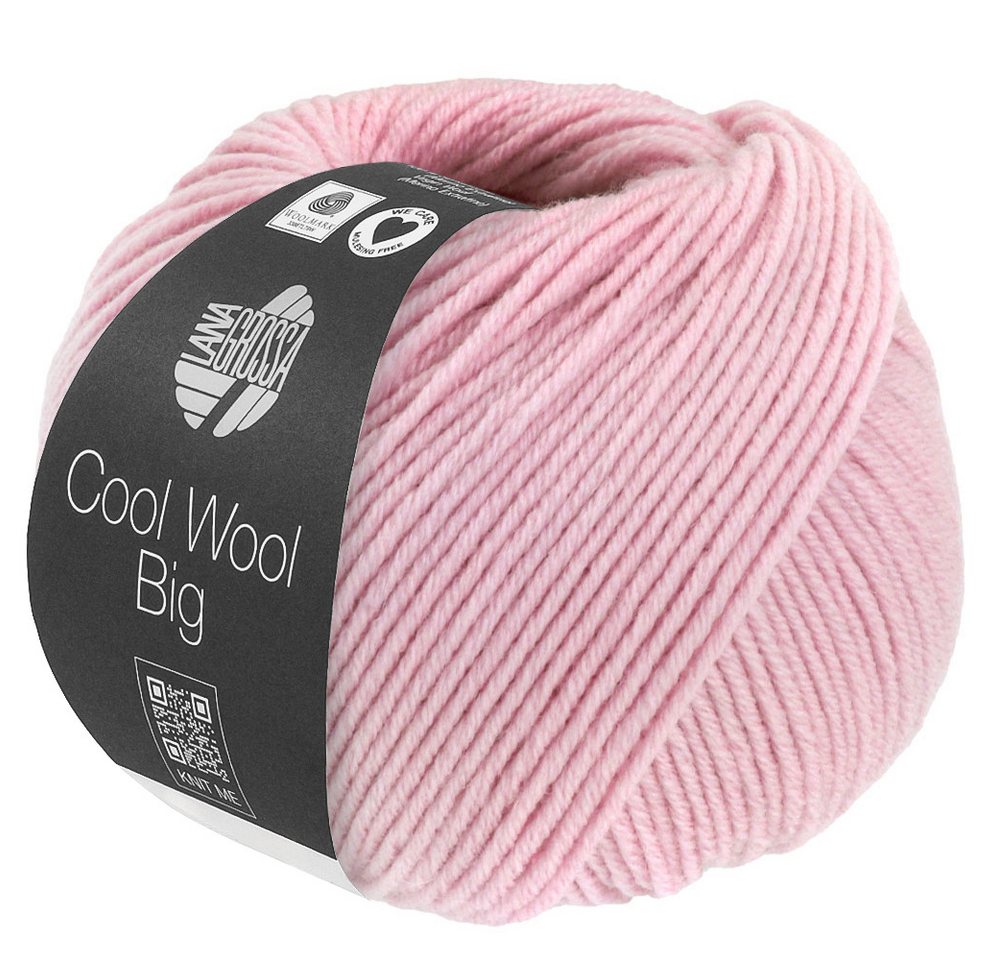 LANA GROSSA COOL WOOL BIG Häkelwolle, 120 m (Klassiker aus purer, extrafeiner Merinowolle), 50 g von LANA GROSSA