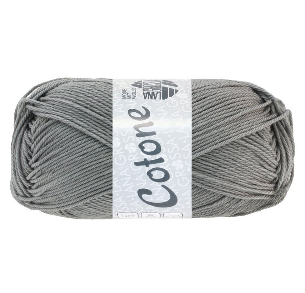 LANA GROSSA Cotone uni Häkelwolle, 125 m, 50 g von LANA GROSSA