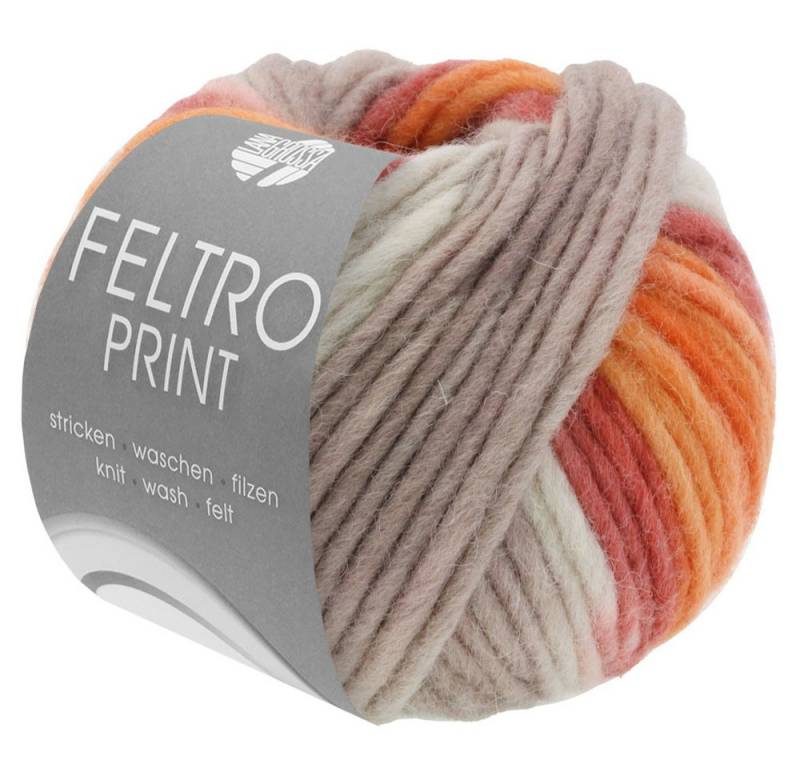 LANA GROSSA Feltro Print Häkelwolle, 50 m von LANA GROSSA