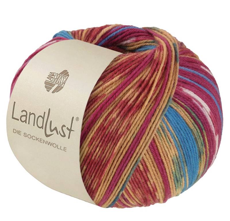 LANA GROSSA LANDLUST DIE SOCKENWOLLE Häkelwolle, 420 m (4-fach Sockengarn von Lana Grossa und Landlust), 100 g von LANA GROSSA