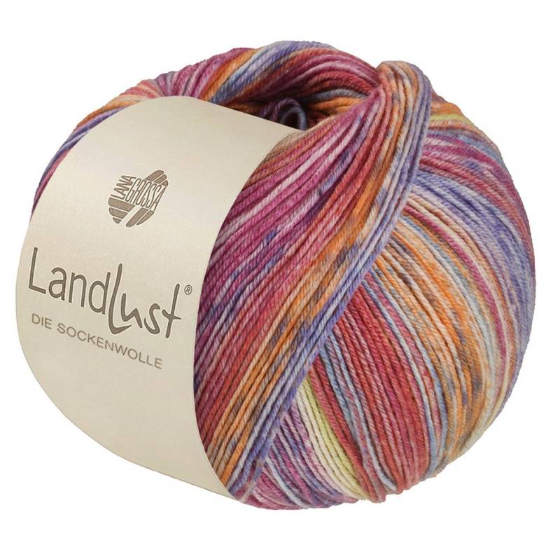 LANA GROSSA Landlust DIE SOCKENWOLLE mit Seide Häkelwolle, 400 m (Sockengarn von Lana Grossa und Landlust waschmaschinenfest mit Seidenanteil), 100 g von LANA GROSSA