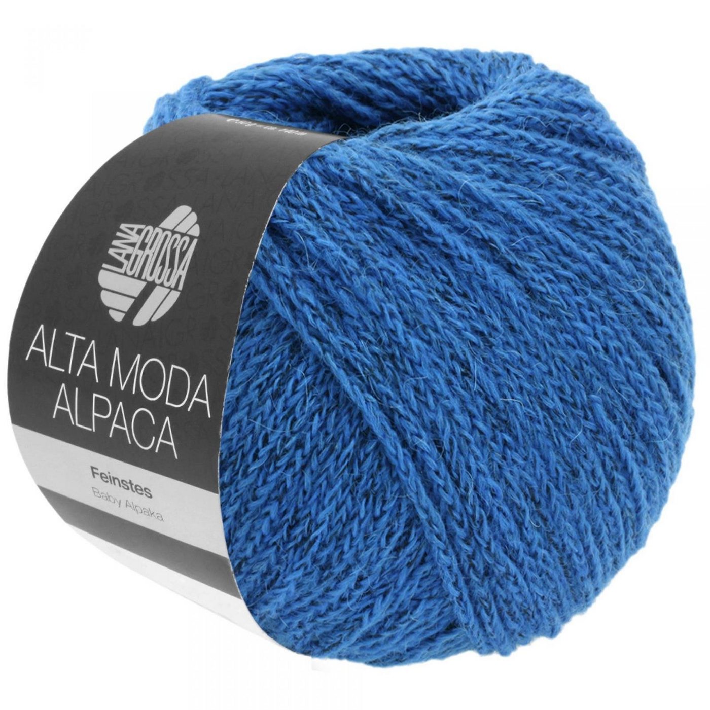 LANA GROSSA Lana Grossa - Alta Moda Alpaca 0076 blau Häkelwolle, 140 m von LANA GROSSA