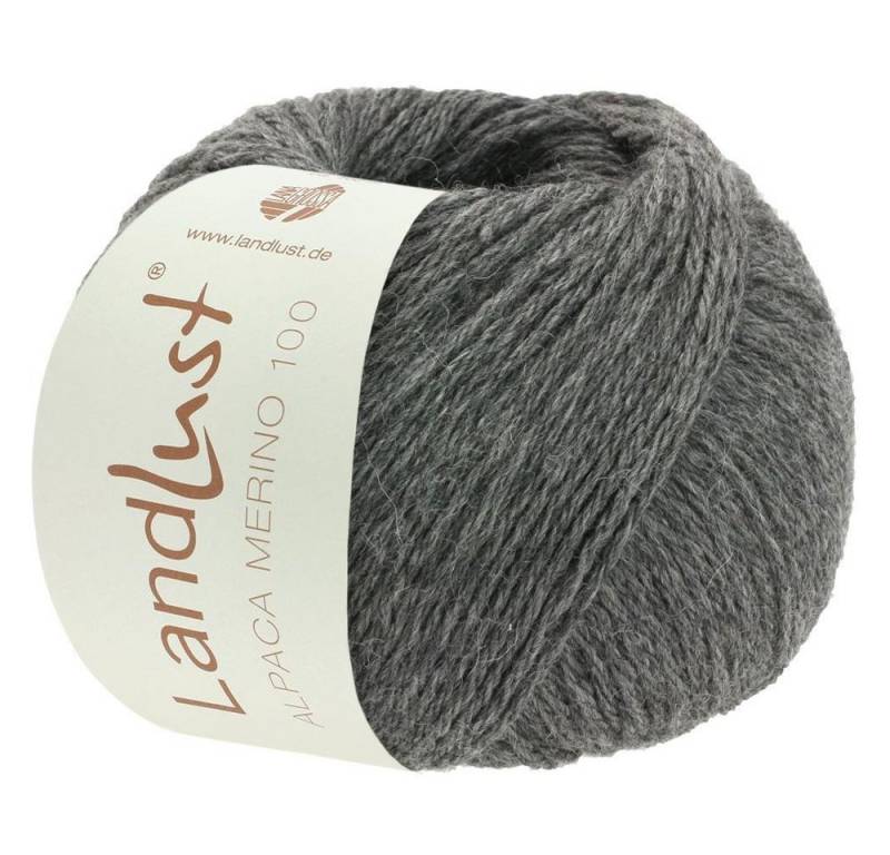 LANA GROSSA Lana Grossa - Landlust Alpaka Merino 100 Häkelwolle, 100 m von LANA GROSSA