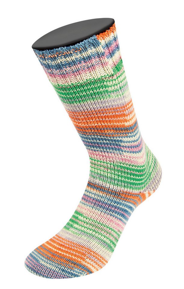 LANA GROSSA Meilenweit SETA ASIA Häkelwolle, 400 m (Hochwertiges Sockengarn mit Seidenanteil), 100 g von LANA GROSSA