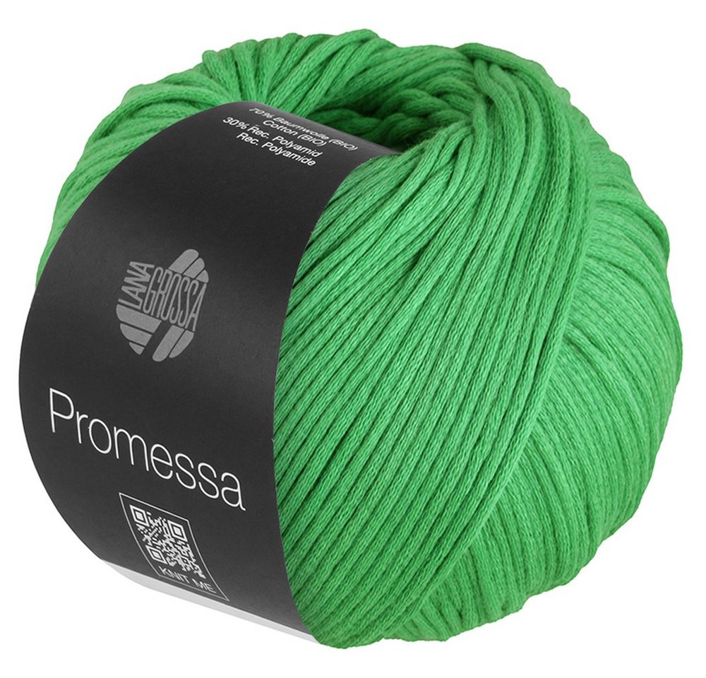 LANA GROSSA PROMESSA Häkelwolle, 125 m (weich gefülltes Schlauchgarn), 50 g von LANA GROSSA