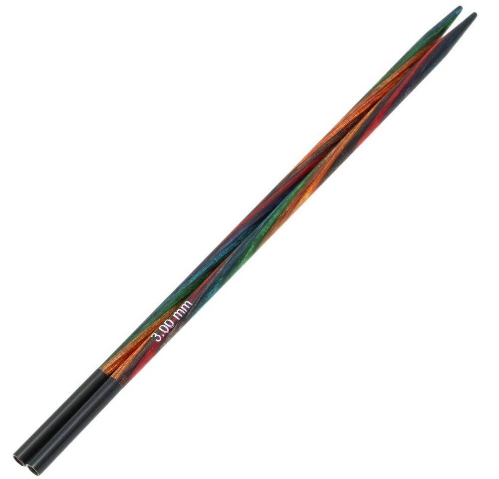 LANA GROSSA Stecknadeln Vario Nadelspitzen DESIGN-HOLZ lang, austauschbare Nadelspitze in den Stärken 3,00 bis 12,00 mm von LANA GROSSA