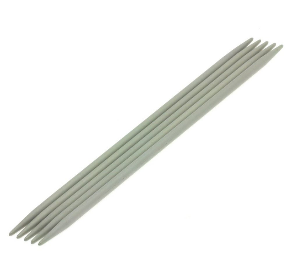 LANA GROSSA Stecknadeln Strumpfstricknadel Aluminium Länge 15 cm / 20 cm, Nadelspiel in verschiedenen Stärken von LANA GROSSA