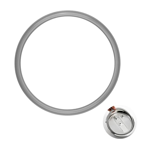 Dichtungsring Schnellkochtopf Ersatzteile 22cm Silikon in Lebensmittelqualität, 22cm Innendurchmesser, 24cm Außendurchmesserfür WMF und Silit 3L 4.5L 6.5L 8.5L, von LANAFAY