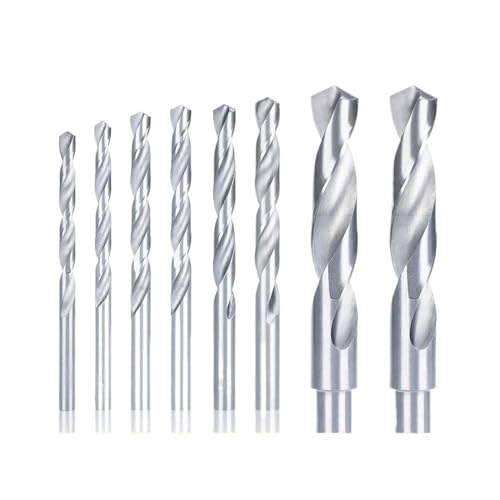 CMCP ST Spiralbohrer HSS 4241 Metallbohrer Passend for Gewindereparaturwerkzeug Bohren 2,1–16,5 mm Metalllochschneider(2.1mm,5pcs) von LANAPPTLTG