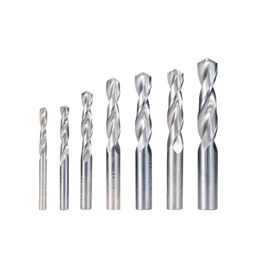 Hartmetall-Legierung Bohrer 1-12mm Wolfram Stahl Spiralbohrer Bit Holz Metall Lochschneider Fit for CNC-Drehmaschine Bohrwerkzeuge(2mm) von LANAPPTLTG