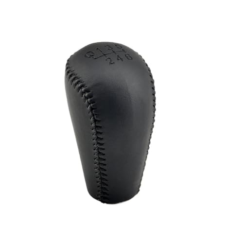 LANAPPTLTG 5/6 Gang Schaltknauf aus Leder, passend for Toyota Prado LC120, Land Cruiser 4Runner, Hilux Surf, Auto-Styling-Zubehör(6 speed) von LANAPPTLTG