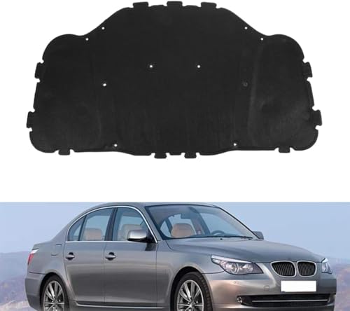 LANAZU Auto Motorhaubendämmung für BMW E60 E61 525i 528i 530i, Schallschutzmatte Motorhaube Auto Dämmatte Motorhaube Motor Wärmedämmung Pad LANAZU Auto Motorhaubendämmung für BMW E60 E61 525i 528i 530i, Schallschutzmatte Motorhaube Auto Dämmatte Motorhaube Motor Wärmedämmung Pad von LANAZU