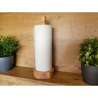 Küchenrollenhalter Holz | Rollenständer Küchenpapier-Spender Servietten Modern Kitchen Organizer von LANAsolution