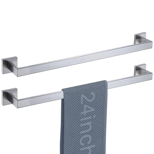 Zwei Stücke von 24 "Badehandtuchstange LANC Spitzerei Badezimmer Doppelschicht Handtuchhalter Küche Handtuchhalter aus Edelstahl Wand Handtuchhalter A8804-6BN von LANC