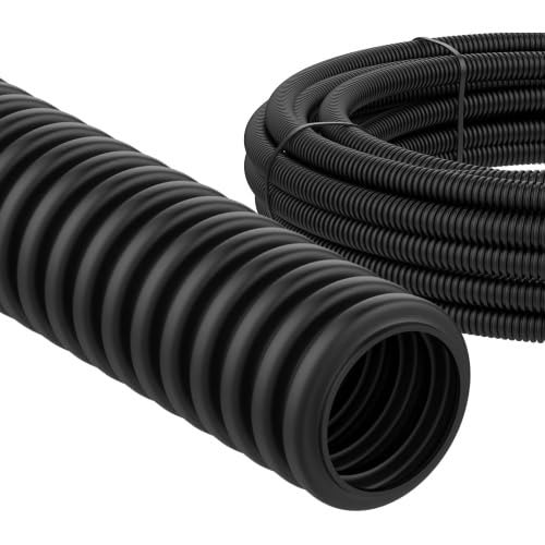 Lancelot® flexibles Leerrohr M32 für Elektroinstallation | Wellrohr 25 Meter | 750N, 2J, -5°C / +60°C | schwarz von LANCELOT