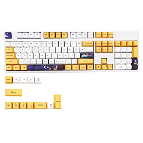 LANCHEN 117 Keys PBT Personalisierte Wang Zhaojun Figure Keycaps OEM Profile Dye Subbed Key Caps für MX Switch IKBC/DURGOD / RK61 LANCHEN 117 Keys PBT Personalisierte Wang Zhaojun Figure Keycaps OEM Profile Dye Subbed Key Caps für MX Switch IKBC/DURGOD / RK61 von LANCHEN