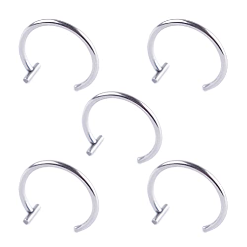 LANCHEN 5 Stück Fake Piercing Stud Set Ohr Lippen Nasenringe Fake Membran Clip Lip Hoops LANCHEN 5 Stück Fake Piercing Stud Set Ohr Lippen Nasenringe Fake Membran Clip Lip Hoops von LANCHEN