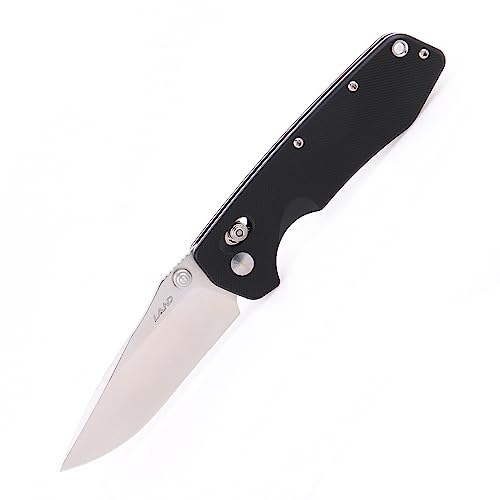 LAND 962P klappmesser Taschenklappmesser 12C27 Klinge G10 Griff mit Taschenclip von LAND