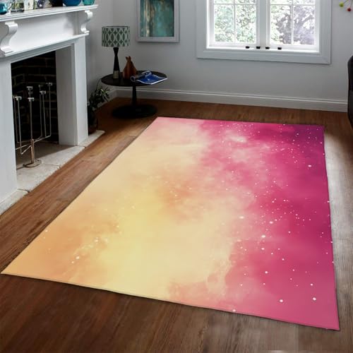 Ultra Soft Teppiche Fantasy Lila Gelb Starry Sky Waschbarer Teppich Tie Dye Ombre Rutschfester dünner Teppich für Wohnzimmer Schlafzimmer Kinderzimmer 180x300cm Ultra Soft Teppiche Fantasy Lila Gelb Starry Sky Waschbarer Teppich Tie Dye Ombre Rutschfester dünner Teppich für Wohnzimmer Schlafzimmer Kinderzimmer 180x300cm von LANDERSION