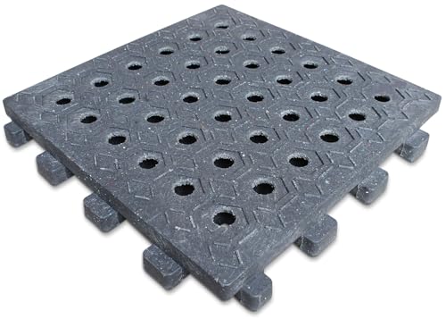 20m² XT50 Paddockplatten ohne Unterbau - die Platte für direkt auf den Matsch Grau von LANDGRID