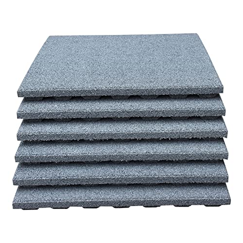 LANDGRID 6X Fallschutzmatten 50x50x4cm Grau Fitnessmatte Bodenmatte Sportmatte Yoga Turnplatte Indoor Workout LANDGRID 6X Fallschutzmatten 50x50x4cm Grau Fitnessmatte Bodenmatte Sportmatte Yoga Turnplatte Indoor Workout von LANDGRID