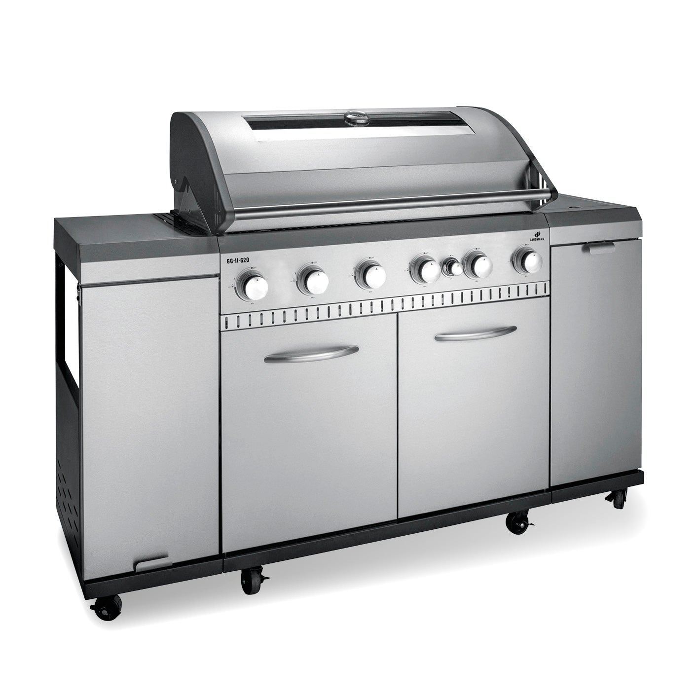 Gasgrill Rexon 6.1 cooK - Edelstahl von LANDMANN