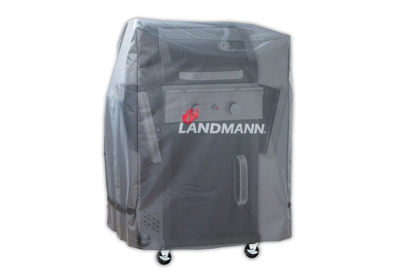 LANDMANN Grillabdeckhaube Wetterschutzhülle 60x80x120cm, wasserdicht UV-beständig Kälteschutz -20 °C von LANDMANN