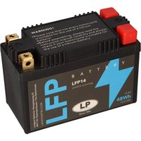 Landport - Batterie LiFePO4 12,8V 48Wh für Motorrad Startbatterie ml LFP14 Landport - Batterie LiFePO4 12,8V 48Wh für Motorrad Startbatterie ml LFP14 von LANDPORT