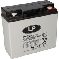 Akku kompatibel 6-DZM-20 6DZM-18 6-DZM 12V - 22Ah Blei Akku zyklenfest von LANDPORT