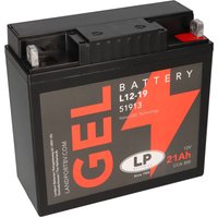 Batterie 12V 21Ah für Motorrad Startbatterie mg L12-19 Batterie 12V 21Ah für Motorrad Startbatterie mg L12-19 von LANDPORT