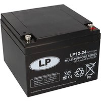 Landport - Bleiakku 12V 24Ah agm Batterie nsa LP12-24 T12 VdS Landport - Bleiakku 12V 24Ah agm Batterie nsa LP12-24 T12 VdS von LANDPORT