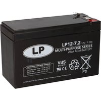 Bleiakku 12V 7,2Ah agm Batterie nsa LP12-7,2 T2 vds - Landport von LANDPORT
