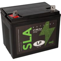 Agm Batterie 12V 24Ah für Rasenmäher Rasentraktor ls U1-280 sla von LANDPORT