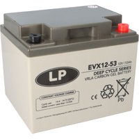 Landport - lp EVX12053 12V 53Ah Deep-Cycle agm-gel Batterie von LANDPORT
