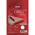 LANDRÉ Briefblock Business Office Notes Weiß Kariert Ungelocht DIN A5 14,8 x 21 cm 50 Blatt von LANDRÉ