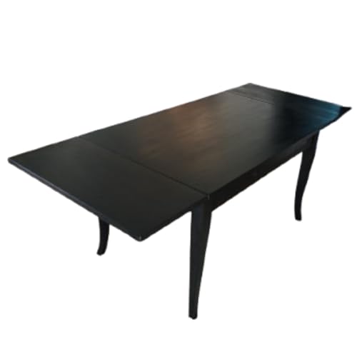 LANDWERK FURNITURE Wooden Dining Coffee Table Vintage Antique (131 80 x 89 cm) von LANDWERK FURNITURE