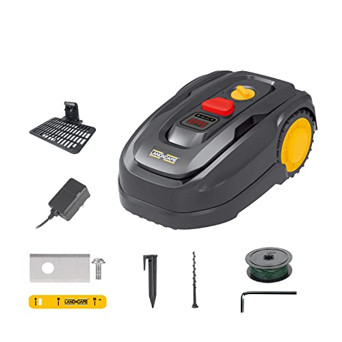 LANDXCAPE 18V(20V MAX) 400m² Rasenmäherroboter LX796, Mulchsystem, Sicherheitssensor, Ultraleise von LANDXCAPE