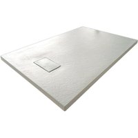 Duschtasse Weiss Stein-effekt mod. Strong 80x80 cm Duschtasse Weiss Stein-effekt mod. Strong 80x80 cm von LANERI