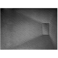 Idralite - Duschtasse anthrazit Stein-effekt mod. Strong 70x100 cm von LANERI