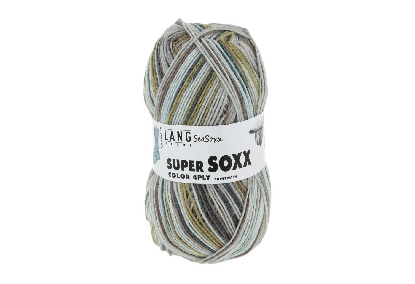 LANG YARNS Super Soxx Color 4-fach Häkelwolle, 420 m von LANG YARNS