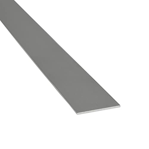 Alu Flachstange ELOXIERT Aluminium Flachmaterial Aluprofil Flacheisen Flach 50 x 2 mm x 1.500+-5 mm von METALXACT