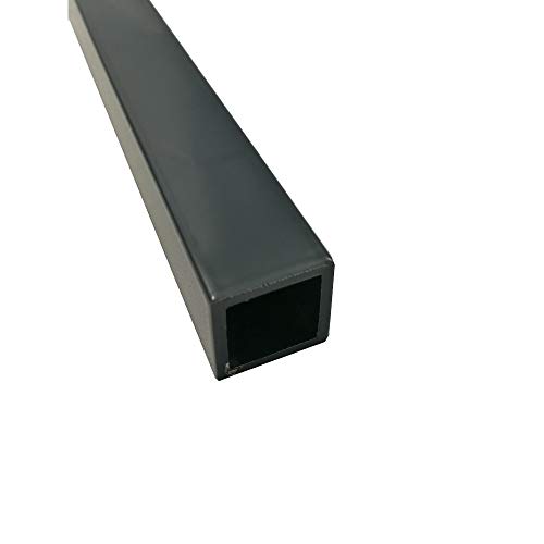 Alu-Vierkantrohre "PULVERBESCHICHTET" Aluminiumprofil Alu Hohl 70 x 70 x 2 mm x 1000 mm Anthrazit RAL 7016 von METALXACT